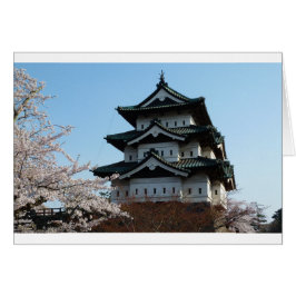 Gebäude der japanischen Burg