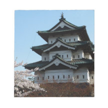 Gebäude der japanischen Burg