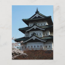 Gebäude der japanischen Burg