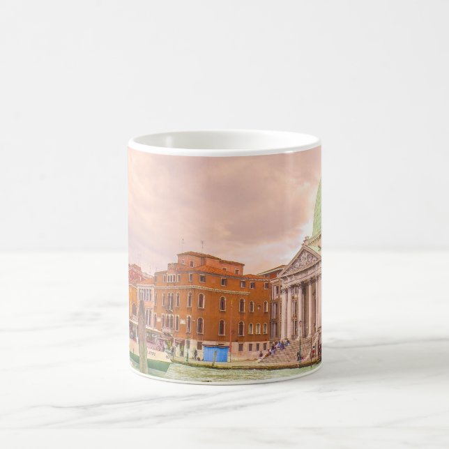 Gebäude der Naturlandschaft Venedig Kaffeetasse (Mittel)