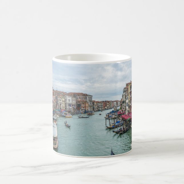 Gebäude der Naturlandschaft Venedig Kaffeetasse (Mittel)