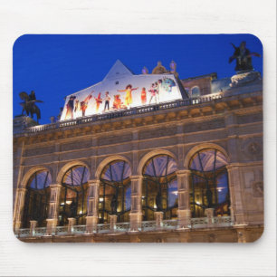 Gebäude der Oper in Wien-Stadt in Österreich Mousepad