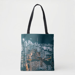 GEBÄUDE DER STADT - TOP-ANSICHT TASCHE