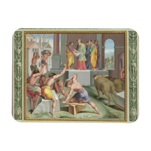 Gebäude der Tempel von Solomon, Illustration von Magnet