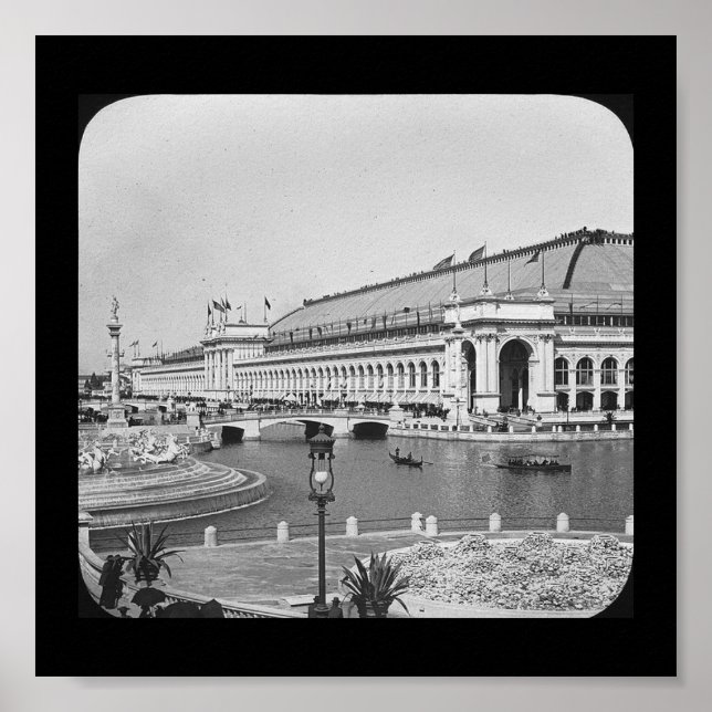 Gebäude der Weltöffentlichkeit Poster (Vorne)