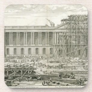 Gebäude des Haupteingangs der Jalousie, Paris Getränkeuntersetzer