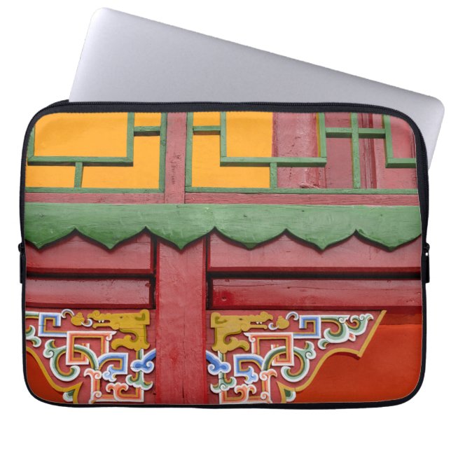 Gebäude des Klosters Detail Laptopschutzhülle (Vorderseite)