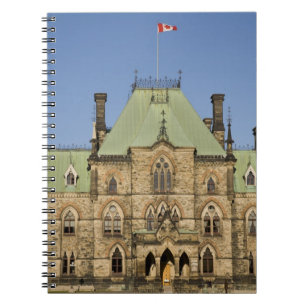 Gebäude des Parlaments in Ottawa, Ontario, Kanada Notizblock