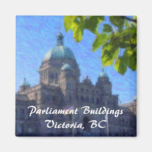 Gebäude des Parlaments, Victoria, BC Magnet