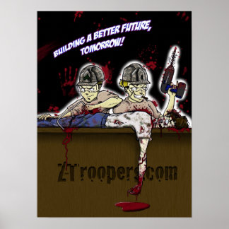 Gebäude eine bessere Zukunft, morgen! Poster