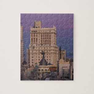 Gebäude entlang der Gran Via und des Edificio Espa