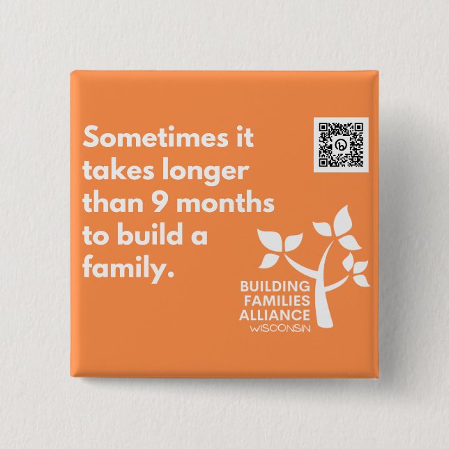 Gebäude Families Alliance of WI Square Button (o) (Vorderseite)