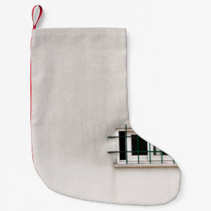 Gebäude-Fensterarchitektur alt Kleiner Weihnachtsstrumpf