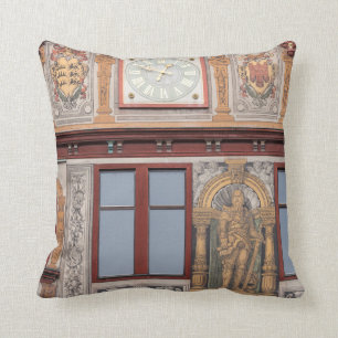 Gebäude Frescos Kissen