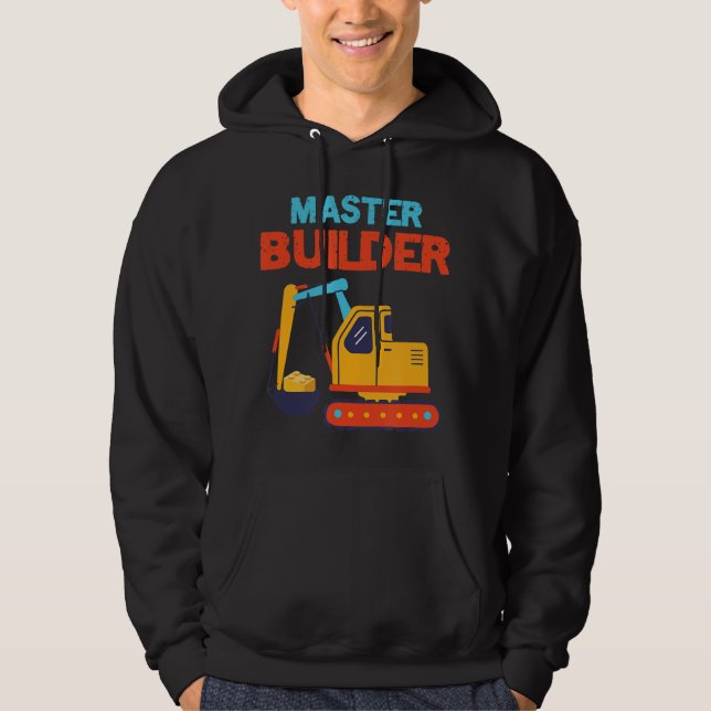 Gebäude für den Master-Builder blockiert Kinder Hoodie (Vorderseite)