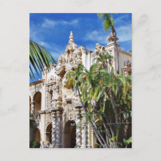 Gebäude im Balboa Park Postkarte
