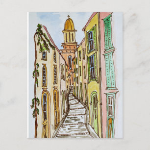 Gebäude in Saint-Tropez   Französische Riviera, Fr Postkarte