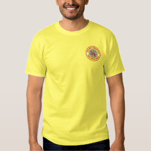 Gebäude Inspector Besticktes T-Shirt