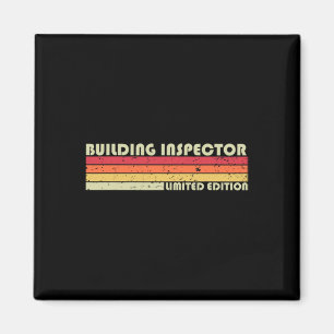 Gebäude Inspector Funny Job Title Birthday Worker Magnet