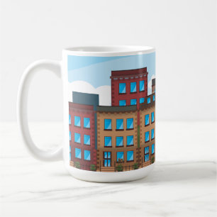Gebäude Kaffeetasse