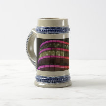 Gebäude Lighting Gray / Blue 22 oz Stein