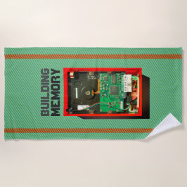 Gebäude Memory-Festplatte mit benutzerdefiniertem Strandtuch