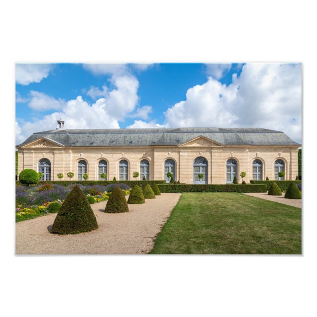 Gebäude Orangerie in Parc de Sceaux - Frankreich Fotodruck (Vorne)