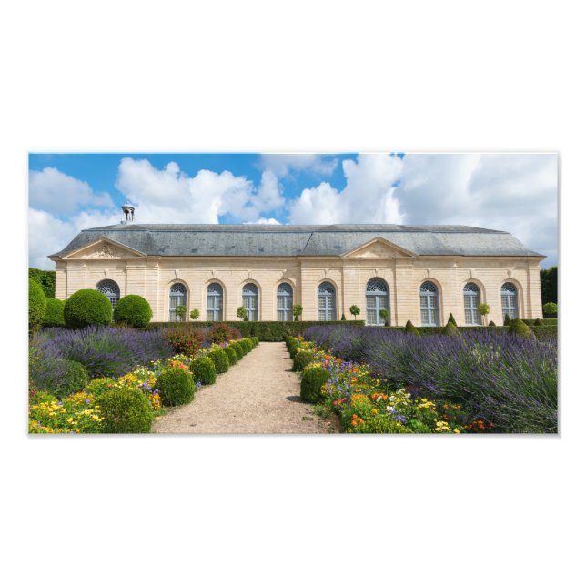 Gebäude Orangerie in Parc de Sceaux - Frankreich Fotodruck (Vorne)