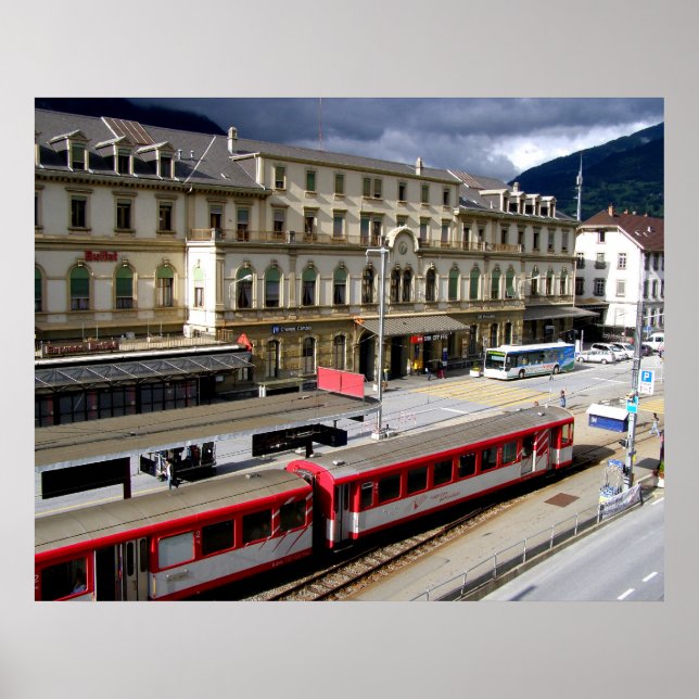 Gebäude Poster (Vorne)