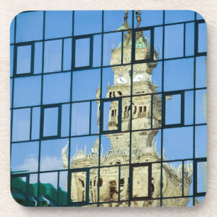 Gebäude Reflektionen Getränkeuntersetzer