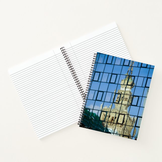 Gebäude Reflektionen Notizbuch (Innenseite)