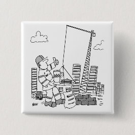 Gebäude Site Overhead Cranbetreiber Button