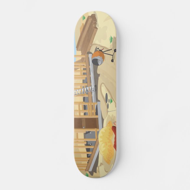 Gebäude Skateboard (Vorderseite)