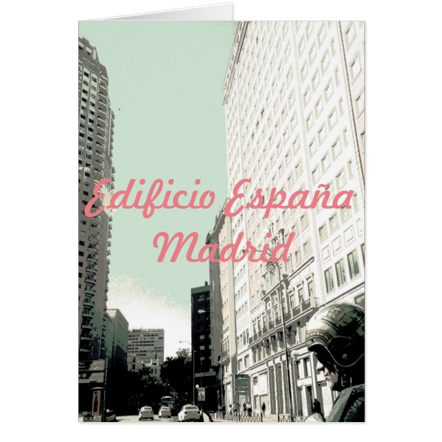 Gebäude Spanien Madrid (Vorne)