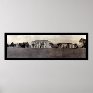 Gebäude-Westpunkt-Foto 1909 Poster