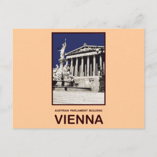 Gebäude Wien Postkarte