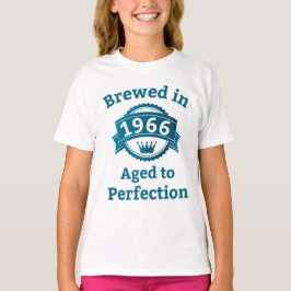 Gebaut 1966 Alter bis Perfektion T-Shirt