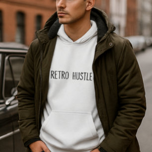 Gebaut anders - Vintag Retro Hustler Hoodie