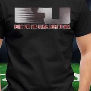Gebaut für den Aufstieg, geboren, Fußball-Hemd zu  T-Shirt