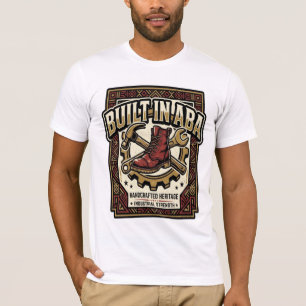 Gebaut in Aba - Handgefertigtes industrielles Kult T-Shirt