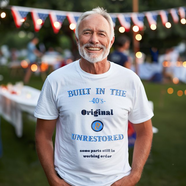Gebaut in den 40er Jahren Original nicht restaurie T-Shirt (Von Creator hochgeladen)