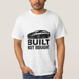 Gebaut nicht gekaufter T - Shirt - Anhänger des Au