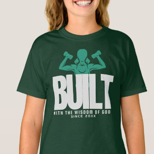 Gebaut - Spiritueller Heiliger Geist Grüne Grafik T-Shirt