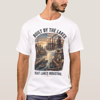 Gebaut von den Seen Industrial Fishing Mittlerer W T-Shirt