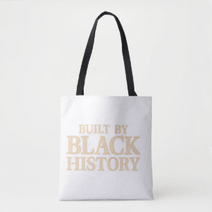 Gebaut von schwarzer Geschichte Afroamerikanischer Tasche