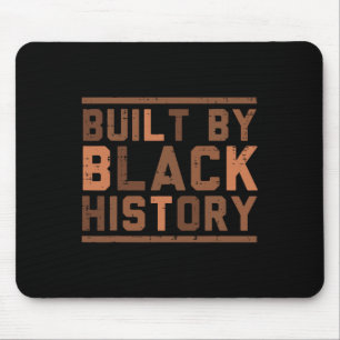 Gebaut von schwarzer Geschichte, gebhm afrikanisch Mousepad