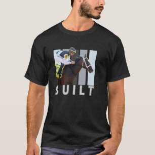 Gebautes Pferd, Pferderennen, Del Mar, Santa Anita T-Shirt