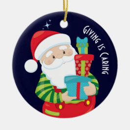 Geben ist gekümmert keramik ornament