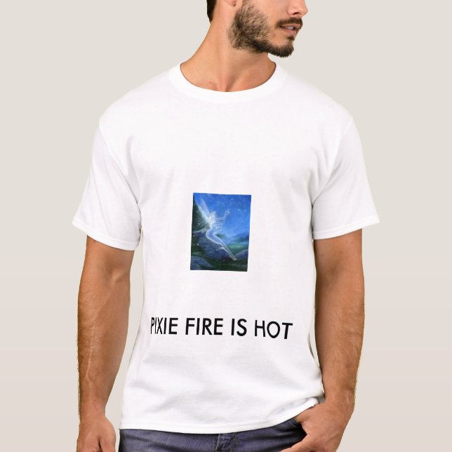 geben Sie 3, ELF frei, den FEUER HEISS IST T-Shirt (Vorderseite)