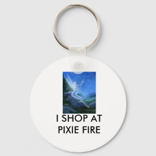 geben Sie 3, ICH KAUFEN   AM ELF-FEUER frei Schlüsselanhänger